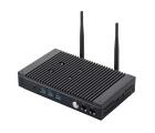 Box PC Industrial Fanless PL64I3-GT com Intel Core i3-1215U, 8GB RAM, SSD 256GB, Dual LAN, Dual COM, HDMI, USB e Wi-Fi para automação industrial.