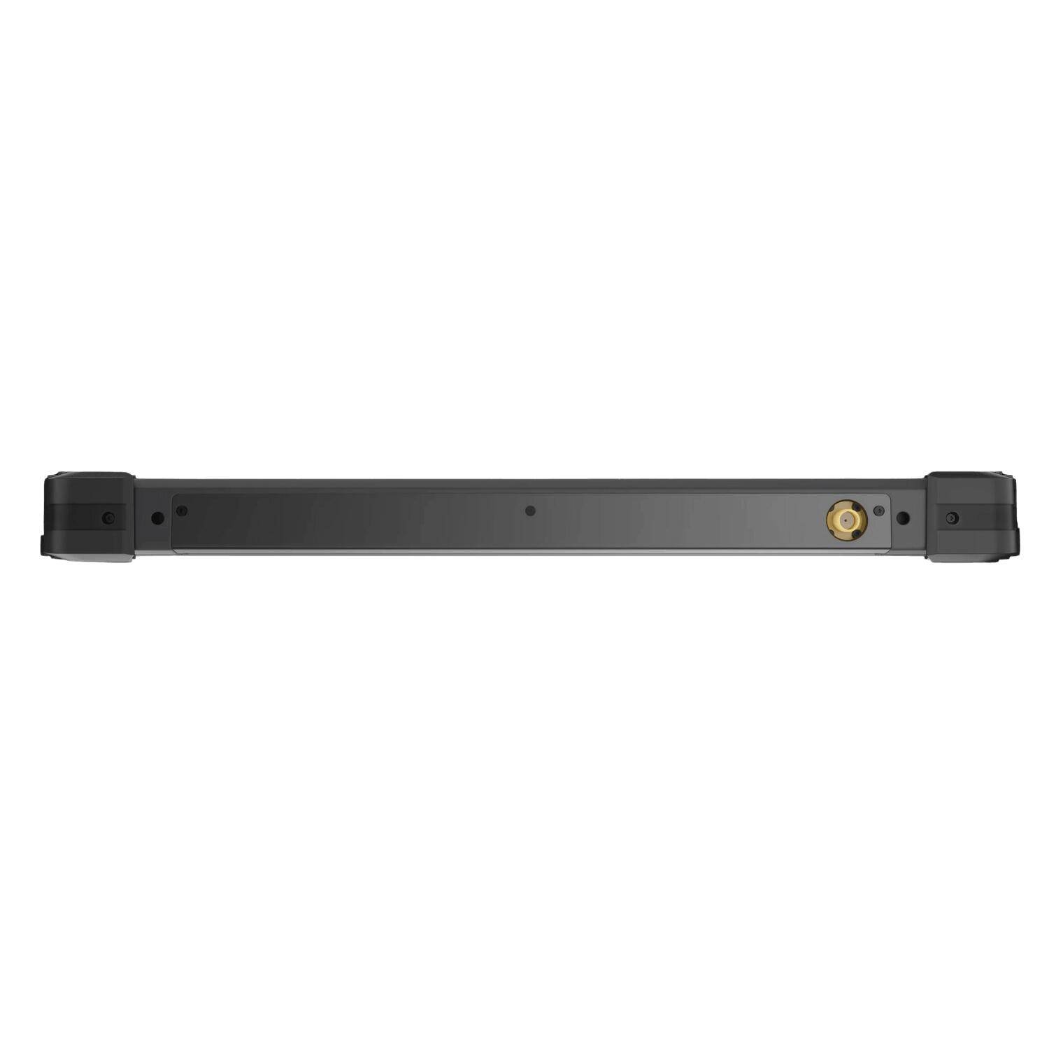 Tablet Industrial Rugged EM-I12U, código TB-PEM-I12UI7, com tela 10,1”, proteção IP65, certificação MIL-STD-810G, Intel Core i7-8550U, 16GB RAM, SSD 128GB, Wi-Fi, câmeras 2MP e 8MP e Windows 10.