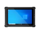 Tablet Industrial Rugged EM-I12U, código TB-PEM-I12UI7, com tela 10,1”, proteção IP65, certificação MIL-STD-810G, Intel Core i7-8550U, 16GB RAM, SSD 128GB, Wi-Fi, câmeras 2MP e 8MP e Windows 10.