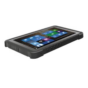 Tablet Industrial Rugged EM-I16H, código TB-PEMI16H-BRB, com tela 10,1”, proteção IP65, certificação MIL-STD-810G, processador Intel Atom x5-Z8350, 4GB RAM, armazenamento 128GB, Wi-Fi, câmeras integradas e Windows 10 Home.