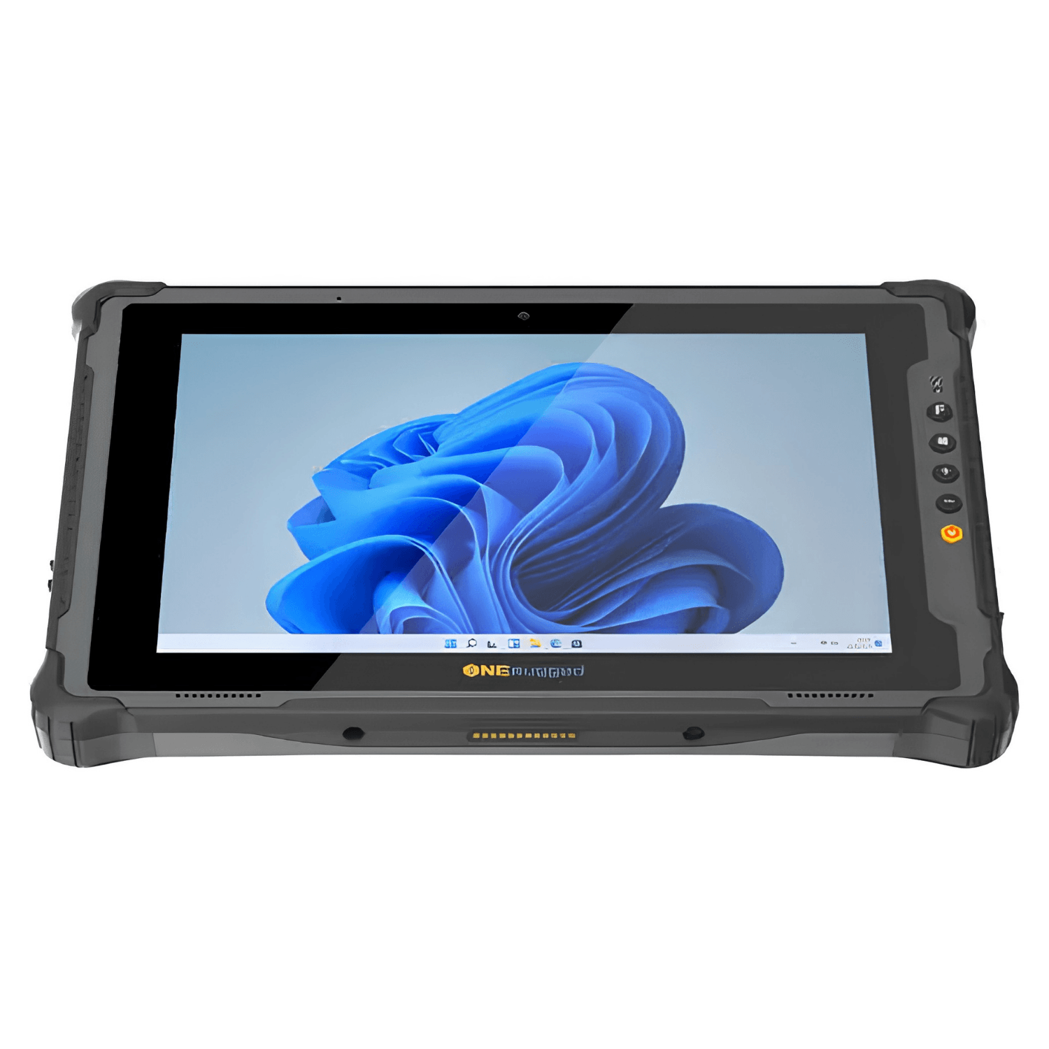 Tablet Industrial Rugged ONERugged M10A, código TB-PEM-M10AI7FW11P, com tela 10,1”, proteção IP65, Intel Core i7-1255U, 16GB RAM, SSD 256GB, Windows 11 Pro, Wi-Fi, GPS, 4G e câmeras integradas.
