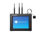 Tablet Industrial Veicular TB-PEM-VT658 com tela 8,4”, Intel Celeron J1900, 4GB RAM, SSD 128GB, IP65, touch resistivo, 4G, GPS, Wi-Fi e Bluetooth para aplicações industriais.
