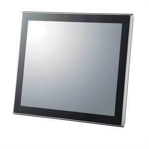 Painel PC Industrial VISION-RJT19CI51135G7AW11I com tela 19”, touch capacitivo, IP65 frontal, Dual LAN, USB, COM e HDMI para automação industrial.