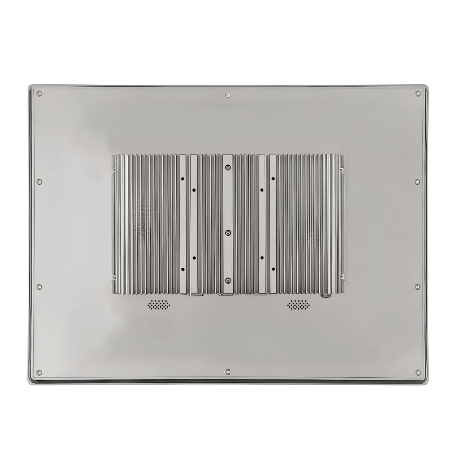 Painel PC Industrial VISION-RJT19CI51135G7AW11I com tela 19”, touch capacitivo, IP65 frontal, Dual LAN, USB, COM e HDMI para automação industrial.