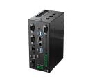 Box PC Industrial Fanless Portwell WEBS-3400-10110UAW10I com Intel Core i3-10110U, 8GB DDR4, SSD 240GB, 5 portas COM, 8 DIO, Dual LAN, 6 USB, HDMI e Windows 10 IoT.